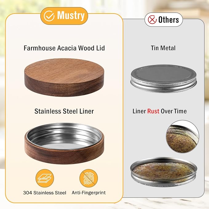 Mustry Glass Drink Dispenser for Parties, 1 Gallon Beverage Dispenser - Image 4
