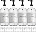 Sunrise Premium 16 OZ Clear Glass Soap Dispenser by SunrisePremium