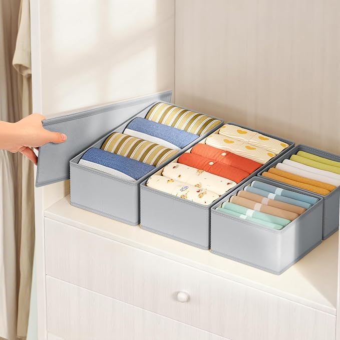 DIMJ Drawer Organizer Clothes Storage - Image 7