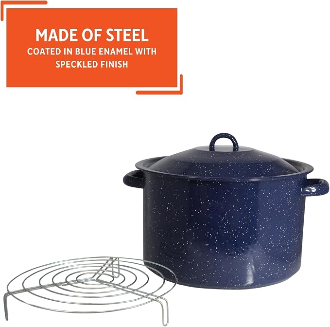 IMUSA USA Enamel Steamer Pot - Image 4