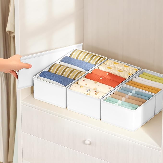 DIMJ Drawer Organizer Clothes Storage - Image 7