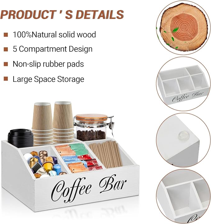 ugiftt Coffee Station Organizer - Image 5