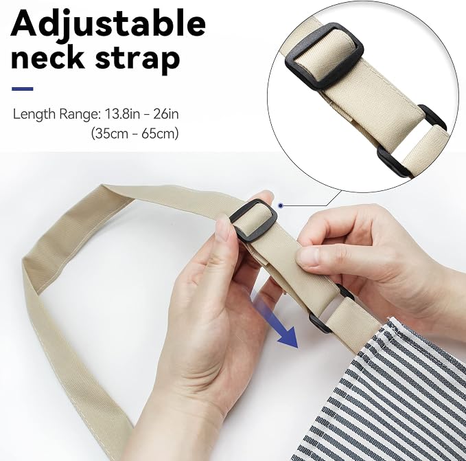NLUS 2 Pack Cooking Aprons for Women - Image 7