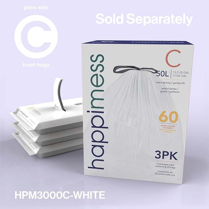 happimess HPM1006J Connor Rectangular 13-Gallon Trash Can - Image 5