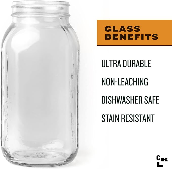 County Line Kitchen Glass Mason Jar Pitcher - Image 6