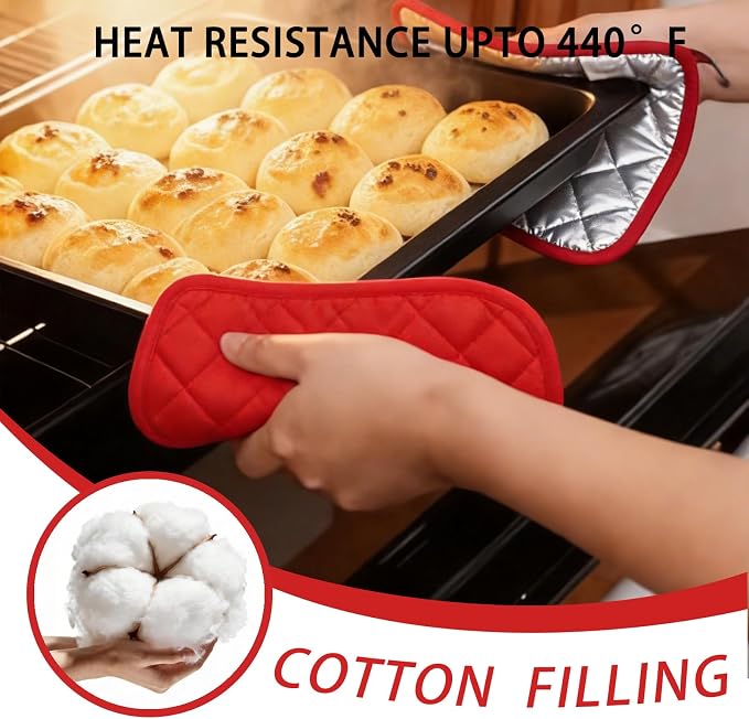 4 Pack Pot Holders for Kitchen Clearance Oven Potholders Sets for Kitchens Hot - Image 2