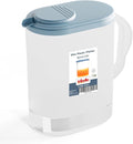 Tribello Pitcher with Lid 1 Gallon, Slim Clear Plastic Water Pitcher with by Tribello