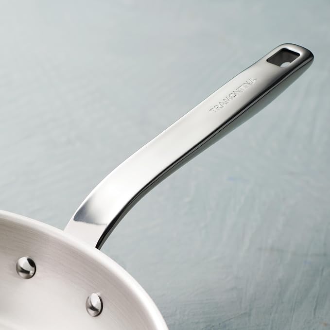 Tramontina Tempo Tri-Ply Base Stainless Steel 12-Inch Large Frying Pan - Image 7
