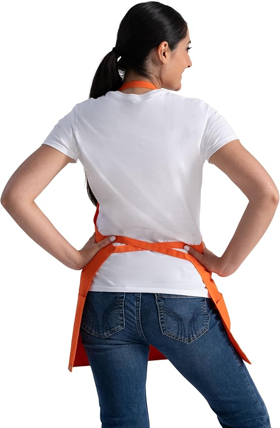 Chef Works Unisex Three Pocket Apron - Image 2