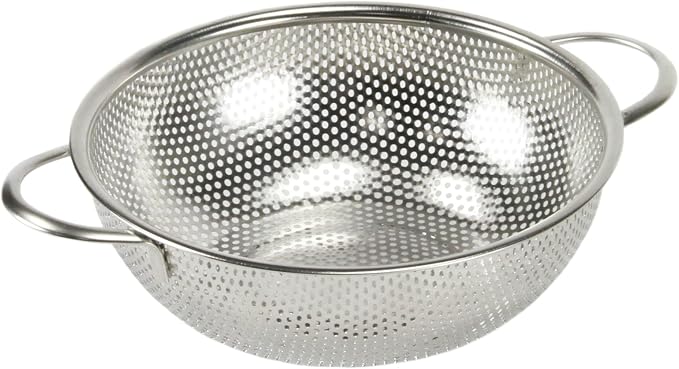 Chef Craft Select Microperforated Colander, 1.5 quart, Stainless Steel by ChefCraft