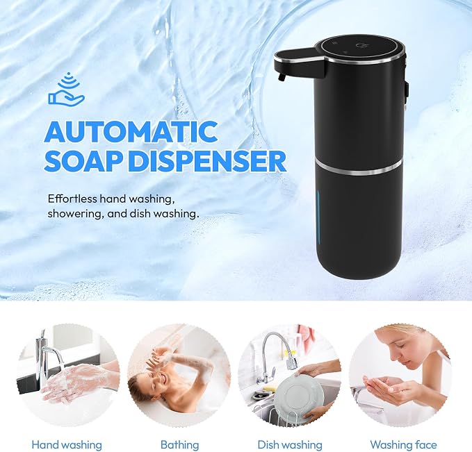 Automatic Foaming Soap Dispenser, Touchless Foam Soap Dispenser, 12.8oz - Image 8
