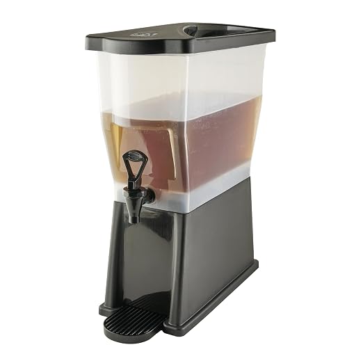 Winco Slim 3 Gallon Beverage Dispenser by Winco