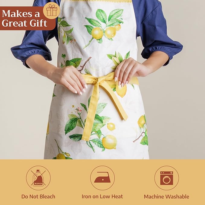 Maison d' Hermine 100% Cotton Apron - Image 5