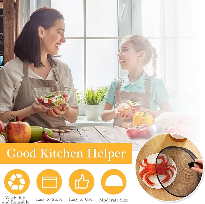 Hicarer Metal Mesh Screen Food Cover - Image 3
