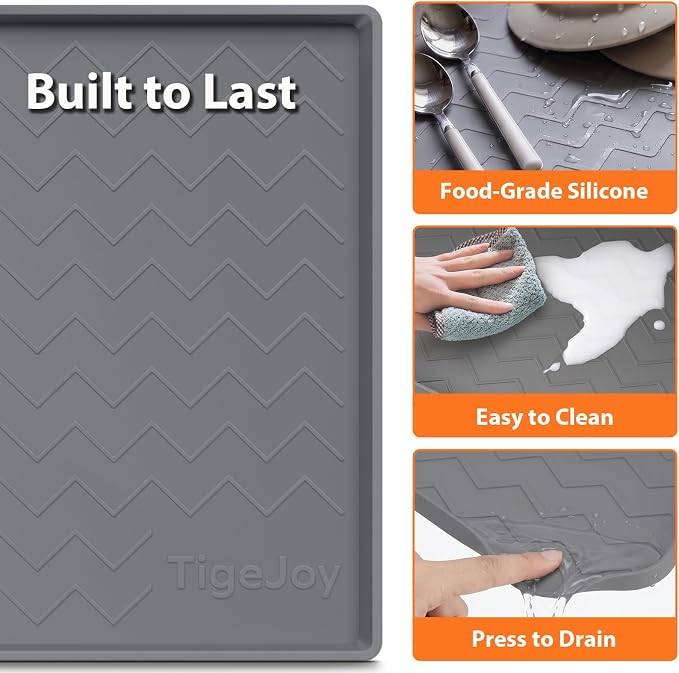 TigeJoy 34" x 19" Under Sink Mats - Image 3
