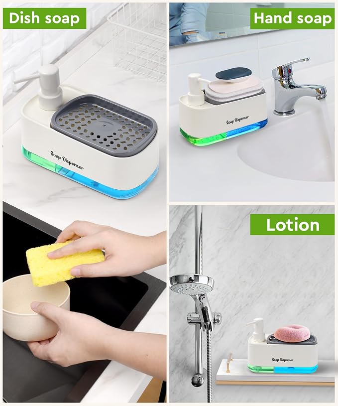 Hand and Dish Soap Dispenser Set - Image 5