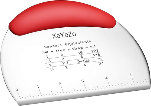 1 pcs Dough Pastry Scraper Chopper/Stainless Steel Dough Scraper Cutter by XoYoZo