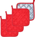 4 Pack Pot Holders for Kitchen Clearance Oven Potholders Sets for Kitchens Hot by Unknown