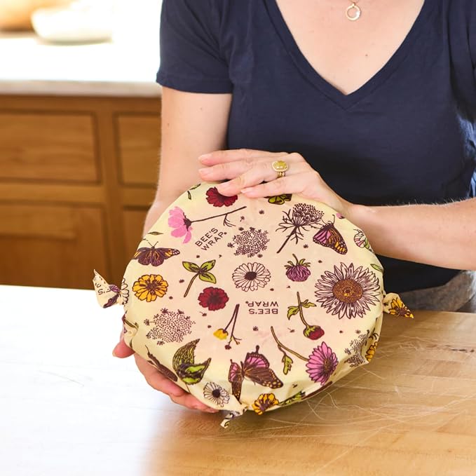 Bee's Wrap Vegan Beeswax Wraps for Food - Image 4