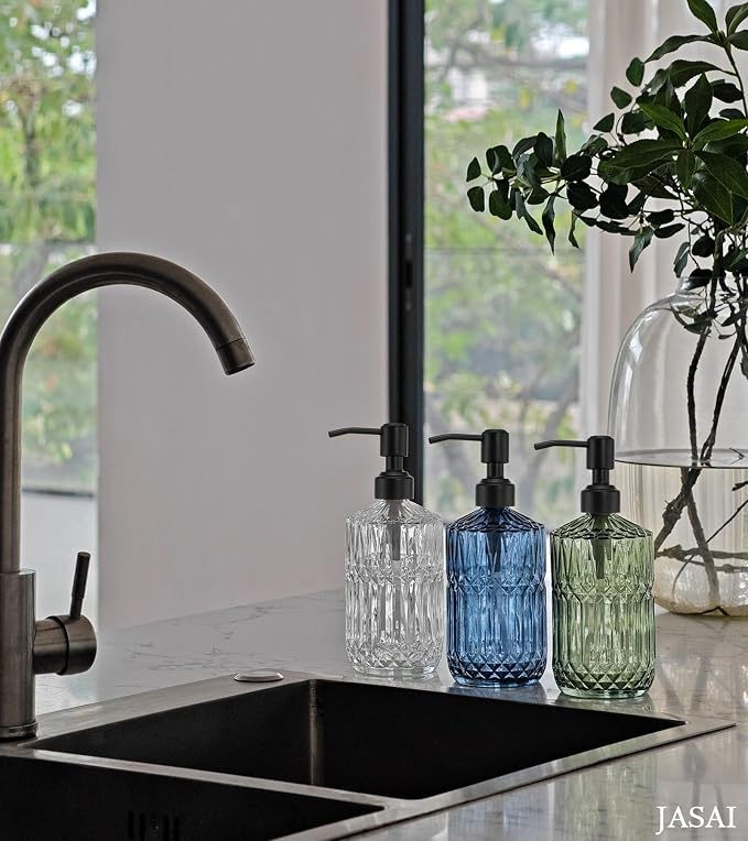 JASAI 18Oz Green Soap Dispenser - Image 7