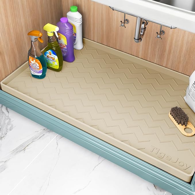 TigeJoy 37" x 22" Under Sink Mats by TigeJoy