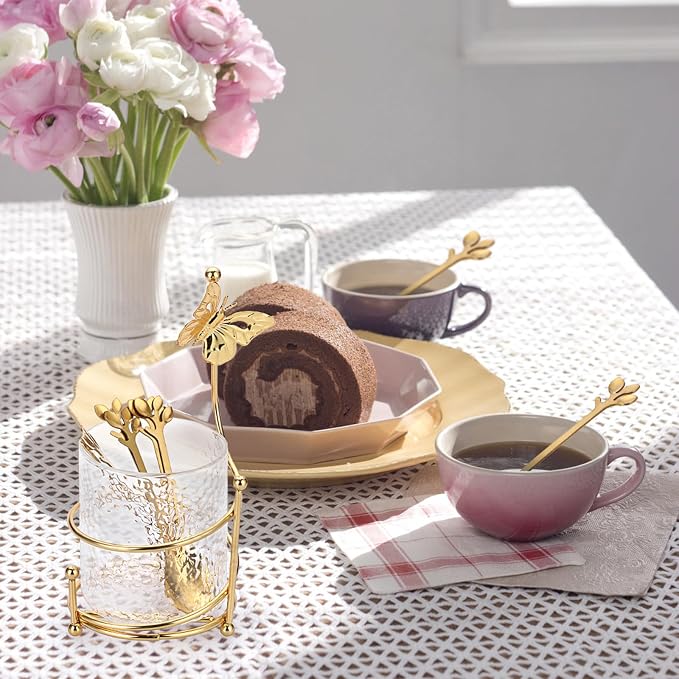 ELLDOO Coffee Spoon Set, Creative Flatware Set - Image 5