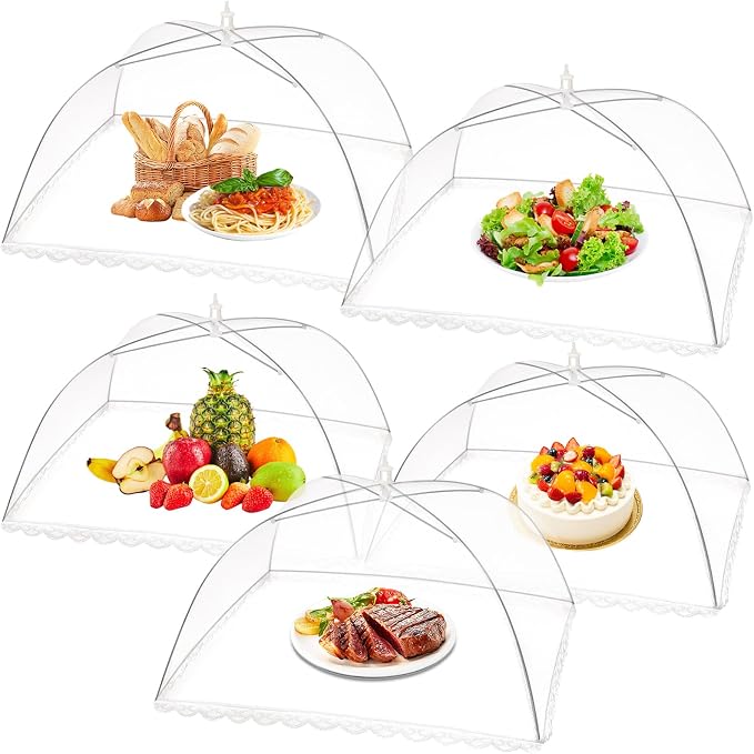 5 Pack Food Cover Tents, Food Covers by ZAUGONTW