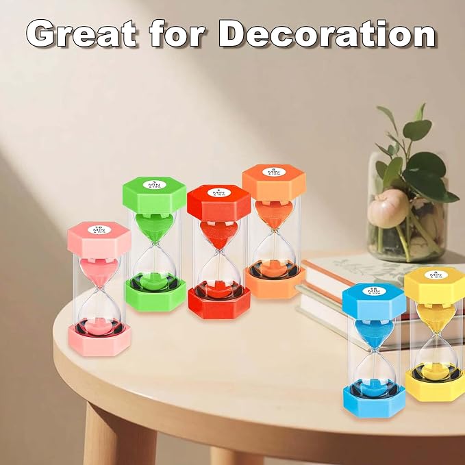 Sand Timer 60 Minutes, Unbreakable Plastic 60 Min Sand Clock, Reloj De Arena 60 - Image 9