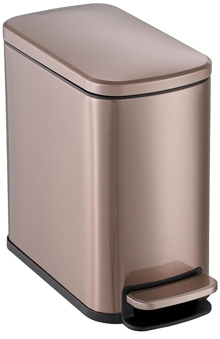 SIMPLI-Magic 6L/1.6G Stainless Steel Bathroom Trash Can by Simpli-Magic