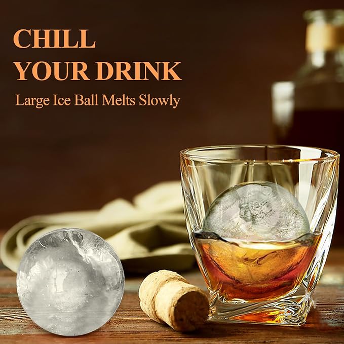 Round Ice Cube Mold, Circle Ice Cube Tray - Image 7