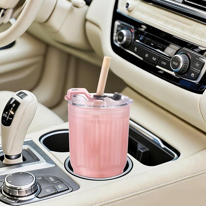 Iced Coffee Cups with Lids: Coffee Bar Accessories - Image 5