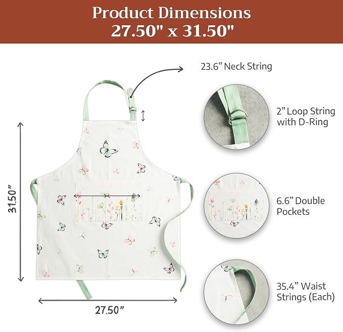 Maison d' Hermine 100% Cotton Apron - Image 7
