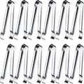 Gejoy 12 Pieces Sugar Ice Tongs Stainless Steel Mini Serving Appetizers Small by Unknown