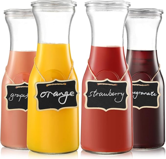 NETANY Set of 4 Glass Carafe by NETANY