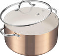 BEZIA Large 10 Quart Nonstick Cooking Pot by BEZIA