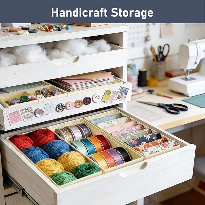 DIMJ Drawer Organizer Clothes, 26 Pack Dresser Organizer, Foldable Closet - Image 6