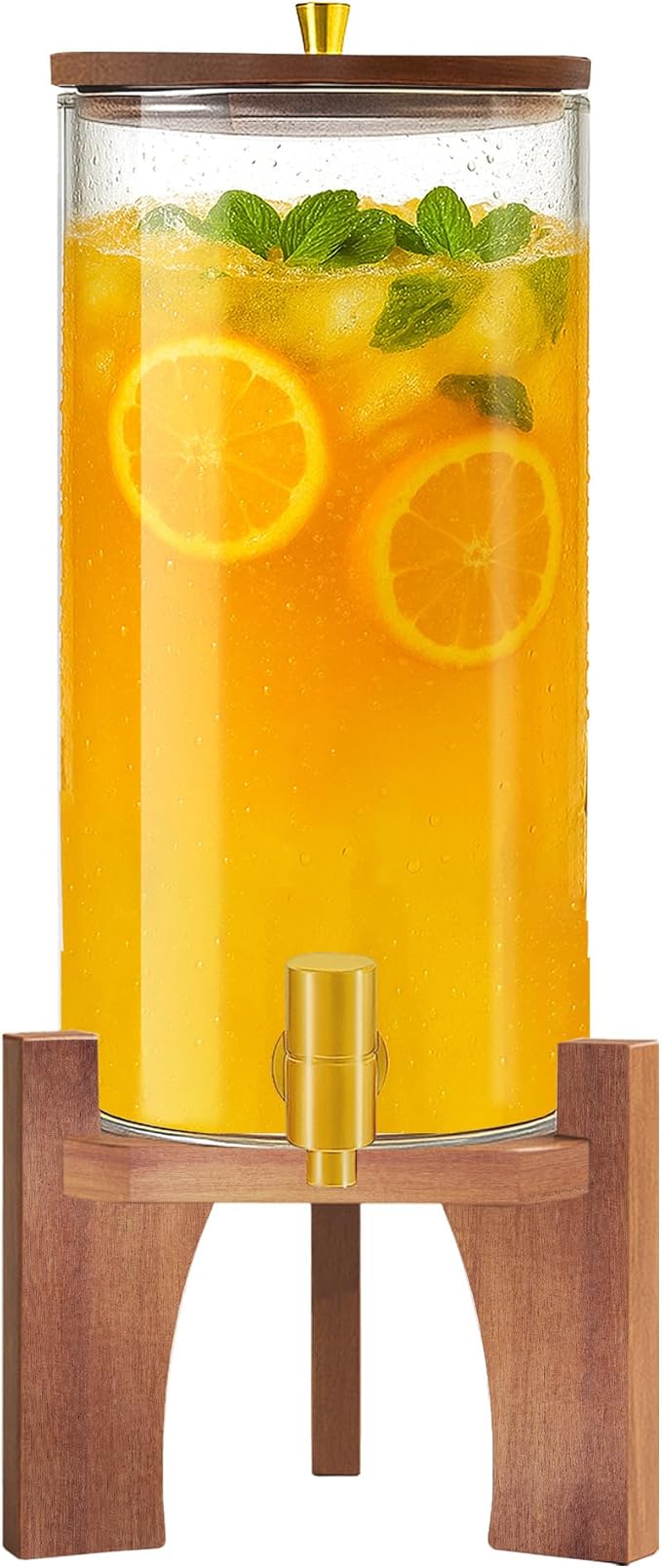 Glass Drink Dispenser, 1.5 Gallon Beverage Dispenser by Unknown