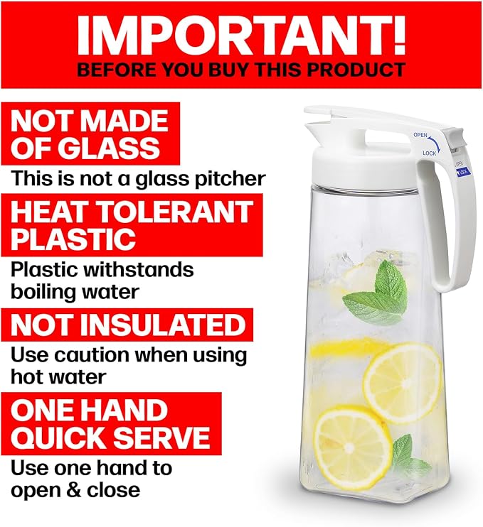 Lustroware QuickServe Airtight Pitcher - Image 2