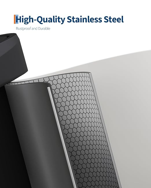 Garvee 21 gal / 80 L Metal Trash Can - Image 3