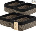 MiniArk Small Storage Baskets for Organizing | Closet Organizer Bins | Shelf by MiniArkStorageBasketsHome