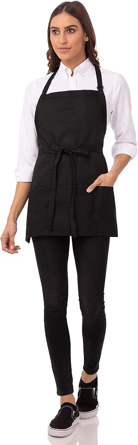 Chef Works Unisex Three Pocket Apron - Image 2