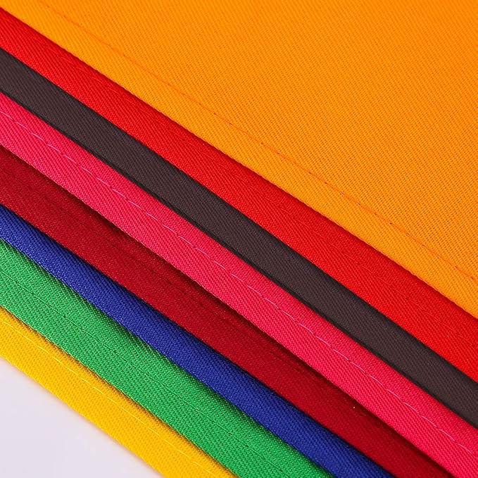 DUSKCOVE 8 PCS Plain Bib Aprons Bulk - Image 3