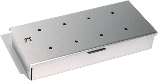 Outset Grill Wood Chip Smoking Box, Stainless Steel