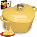 Overmont Enameled Cast Iron Dutch Oven by Overmont