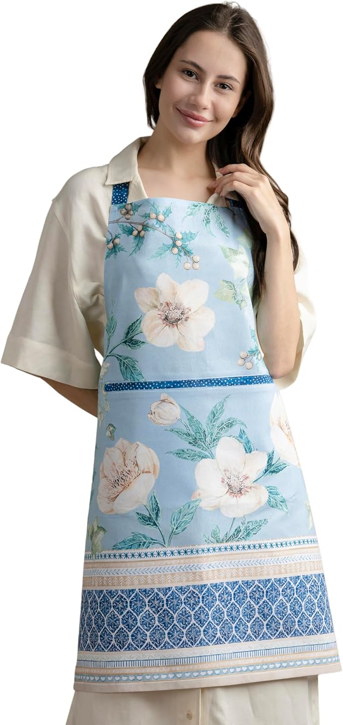 Maison d' Hermine 100% Cotton Apron by MaisondHermine