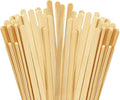 100pcs Wood Coffee Stirrer Sticks, 5.5 Inch Wooden Swizzle Stick Beverage Mixer by WANKEYI