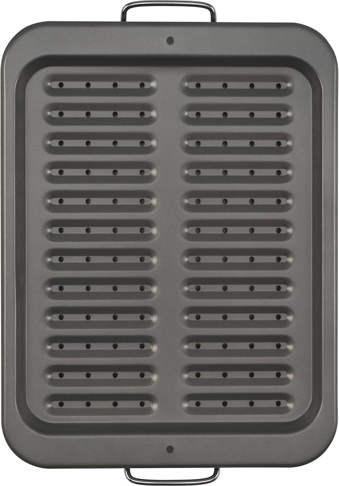 GoodCook Everyday Nonstick Steel Broiler Pan, 11.5" x 14.25" by GoodCook