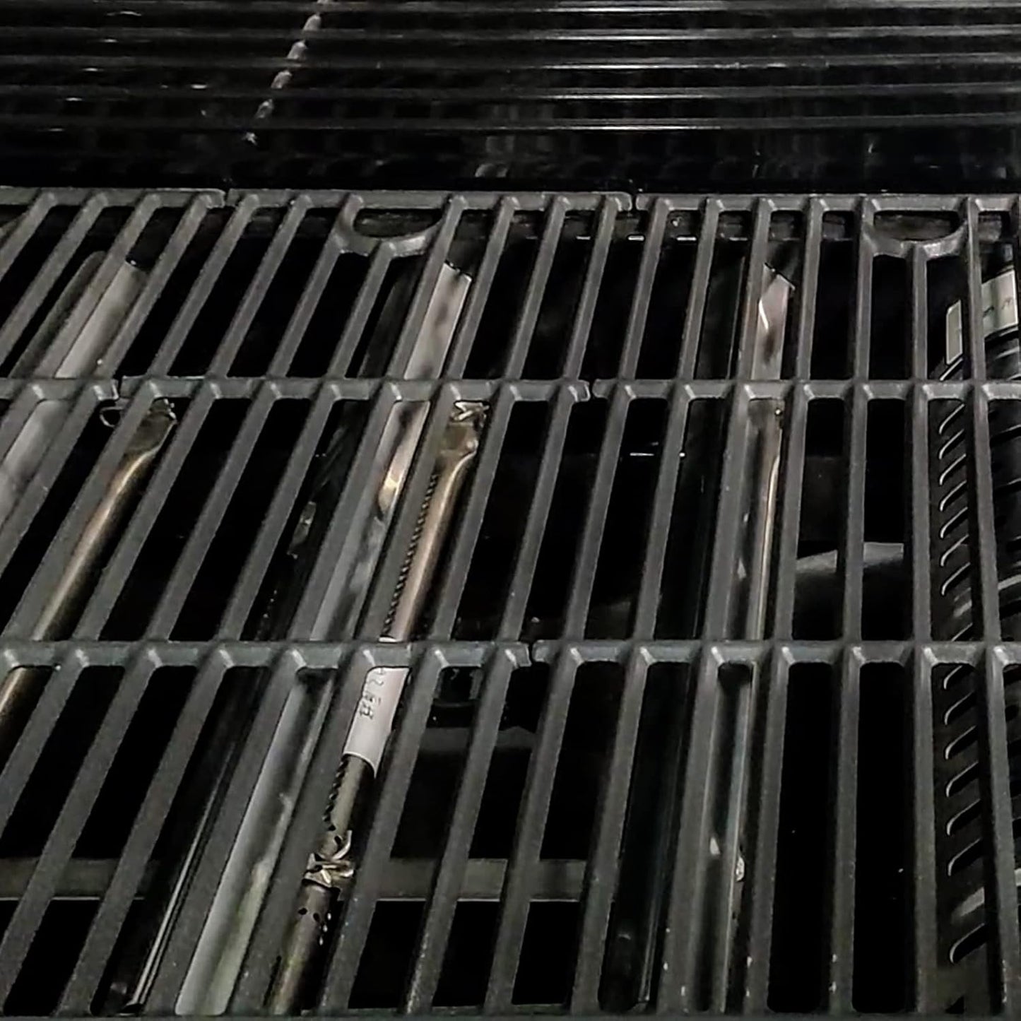 Uniflasy Cast Iron Cooking Grates fits CharBroil 2-Burner 463630021 463655021 463655421 463655621,Grids for Charbroil 463660421 463654022 463660021 463644220 463632320 Replacement Grill Grates