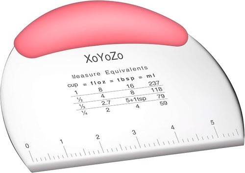 1 pcs Dough Pastry Scraper Chopper/Stainless Steel Dough Scraper Cutter by XoYoZo