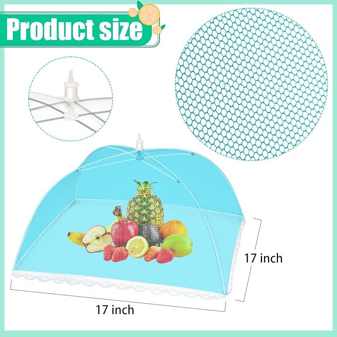 10 Pack Food Cover Tents, Pop-Up Food Tents, Foods Covers - Image 3